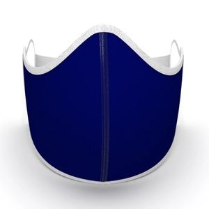 TAILORED CLASSIC NAVY BLUE MASK w/ WHITE TRIM